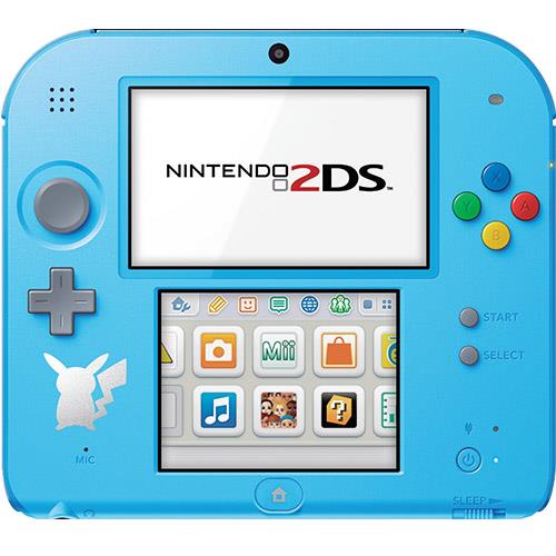 Consola Nintendo 2DS (Azul) + Pokémon Sun (Pré-Instalado) For Cheap