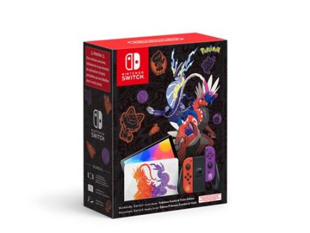 Nintendo Switch OLED Pokemon Scarlet & Violet Edition For Sale