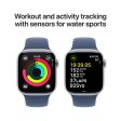 Apple Watch Series 10 GPS 42mm - Alumínio Prateado | Bracelete Desportiva Azul Denim - M L Sale