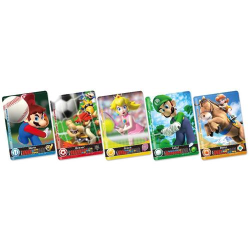 Amiibo Mario Sports Superstars - 5 Cards Pack Online Hot Sale