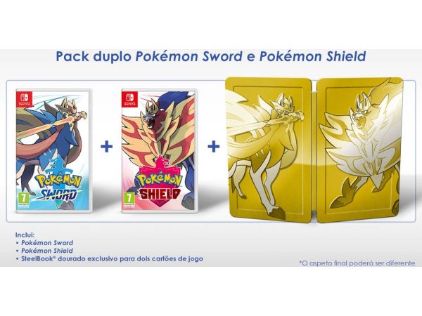 Jogo Switch Pokemon Sword + Shield Dual Pack For Sale