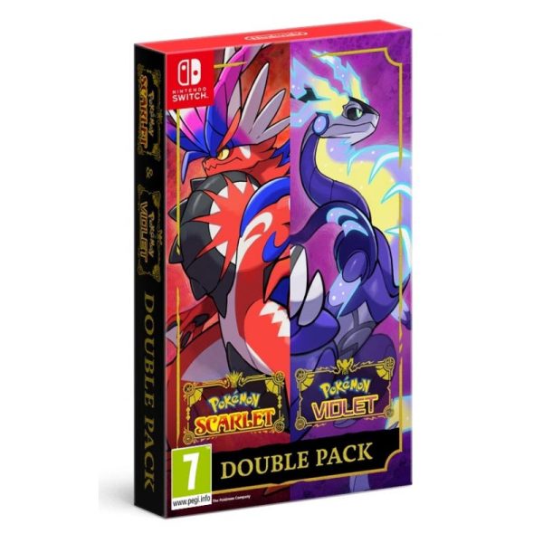 Jogo Switch Pókemon Scarlet   Violet Double Pack Sale