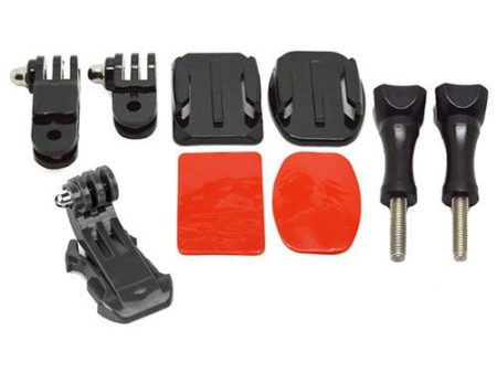 Kit Suporte de Capacete Photo Adventure NMP-19 para GoPro Hero 3+ 3 2 1 For Cheap