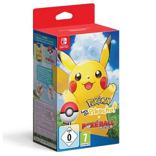 Pokémon: Let s Go Pikachu! + Poké Ball Plus - Nintendo Switch Online Sale