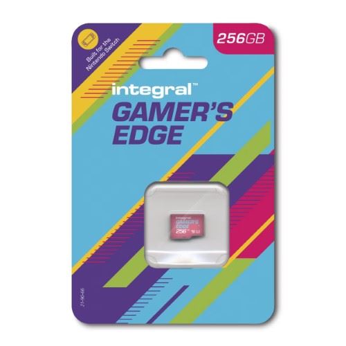 Cartão de Memória MicroSDXC Integral Gamers Edge 256GB para Nintendo Switch For Discount