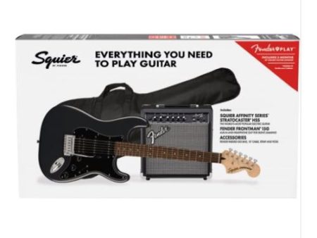 Pack Guitarra Stratocaster HSS LRL CFM Squier For Cheap