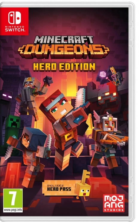 Jogo Switch Minecraft Dungeons Hero Edition Hot on Sale