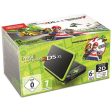 New Nintendo 2DS XL Preto + Verde Lima + Mario Kart 7 (pré-instalado) Sale