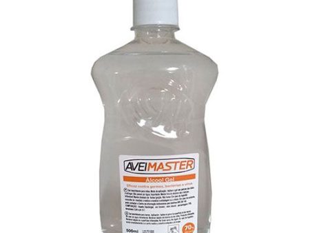 Gel Desinfetante AveiMaster com Álcool 70% com Doseador - 500 ML Online Sale