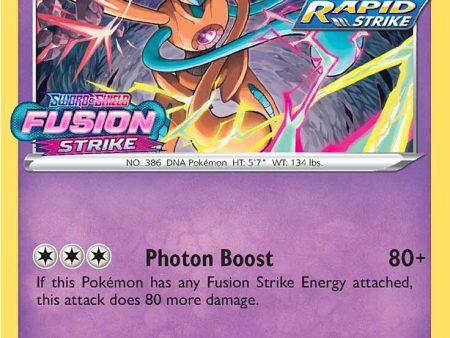 Deoxys (SWSH170) (Prerelease Promo) [Sword & Shield: Black Star Promos] Cheap