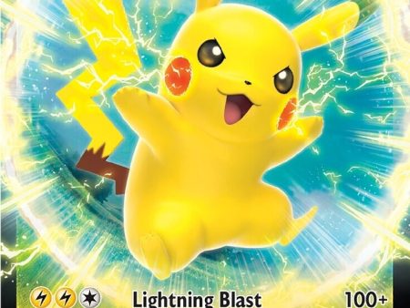 Pikachu V (SWSH198) (Jumbo Card) [Sword & Shield: Black Star Promos] Discount