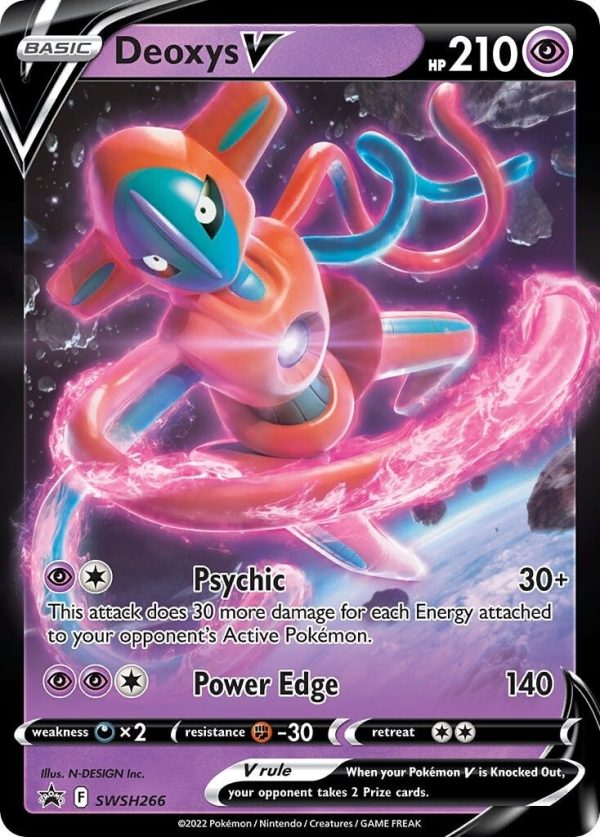 Deoxys V (SWSH266) [Sword & Shield: Black Star Promos] Supply