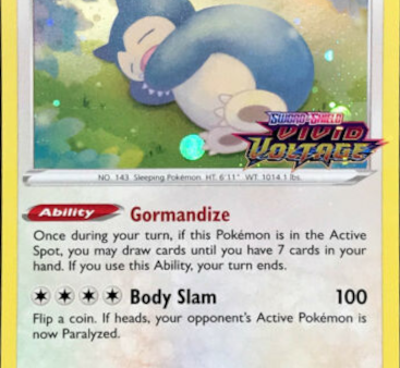 Snorlax (131 185) [Sword & Shield: Black Star Promos] Cheap