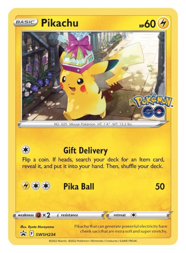 Pikachu (SWSH234) [Sword & Shield: Black Star Promos] For Sale