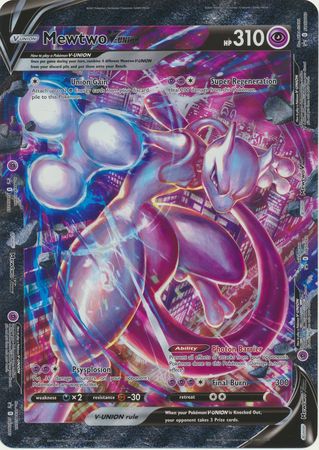 Mewtwo V-Union (Jumbo Card) [Sword & Shield: Black Star Promos] Online Sale