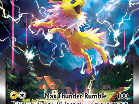 Jolteon VMAX (SWSH184) (Jumbo Card) [Sword & Shield: Black Star Promos] Sale