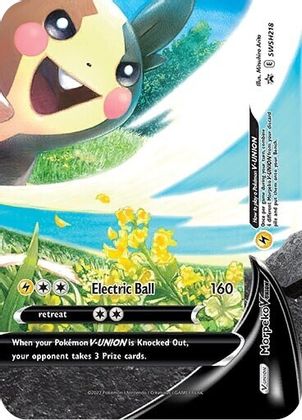 Morpeko V-UNION (SWSH218) [Sword & Shield: Black Star Promos] Cheap