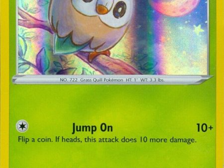 Rowlet (SWSH220) (Cosmos Holo) [Sword & Shield: Black Star Promos] Fashion