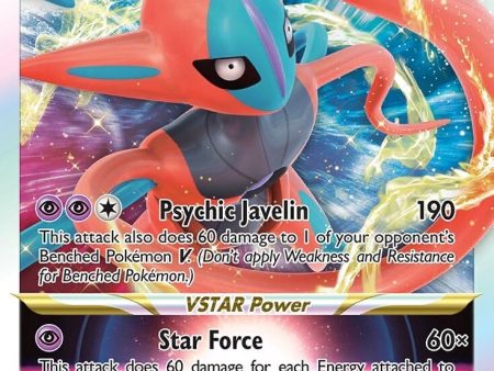 Deoxys VSTAR (SWSH268) (Jumbo Card) [Sword & Shield: Black Star Promos] Supply