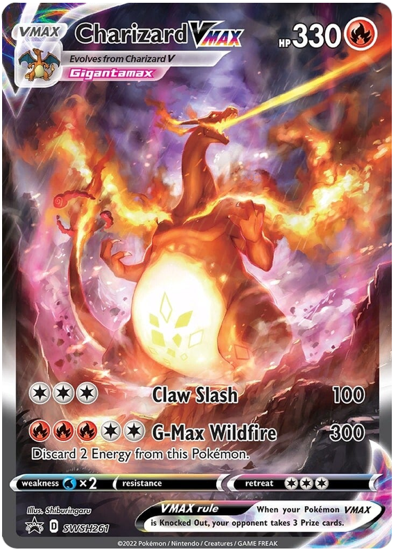 Charizard VMAX (SWSH261) [Sword & Shield: Black Star Promos] on Sale