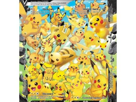 Pikachu V-UNION (Jumbo Card) [Sword & Shield: Black Star Promos] Online Sale