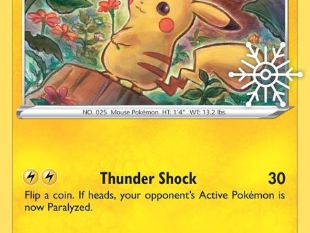 Pikachu (SWSH153) (Holiday Calendar) [Sword & Shield: Black Star Promos] Online Sale