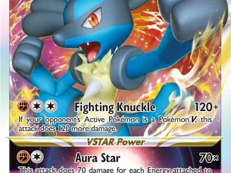 Lucario VSTAR (SWSH214) (Jumbo Card) [Sword & Shield: Black Star Promos] Sale