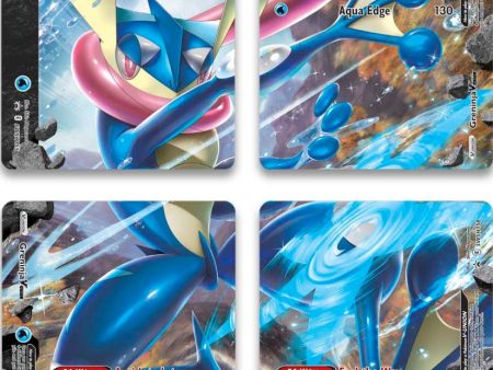 Greninja V-Union (Set of 4) [Sword & Shield: Black Star Promos] on Sale