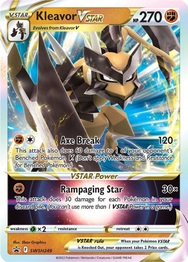 Kleavor VSTAR (SWSH249) [Sword & Shield: Black Star Promos] Cheap