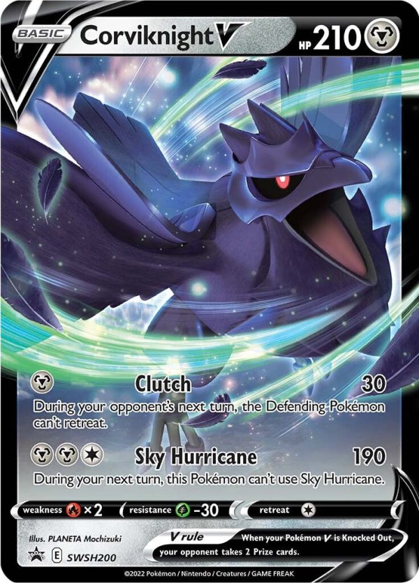 Corviknight V (SWSH200) [Sword & Shield: Black Star Promos] on Sale