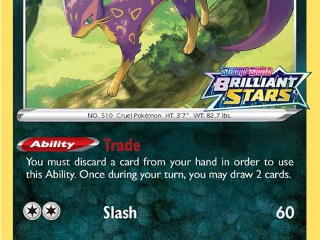 Liepard (SWSH187) (Prerelease Promo) [Sword & Shield: Black Star Promos] on Sale