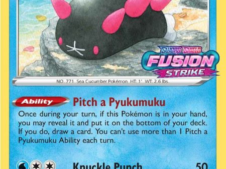 Pyukumuku (SWSH169) (Prerelease Promo) [Sword & Shield: Black Star Promos] Online