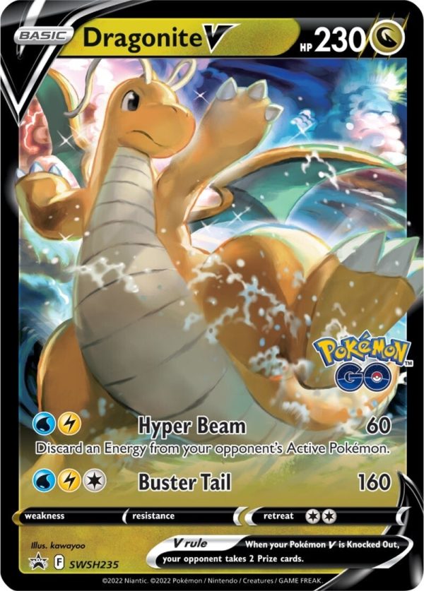 Dragonite V (SWSH235) [Sword & Shield: Black Star Promos] Cheap