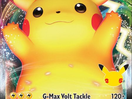 Pikachu VMAX (SWSH062) (Celebrations) [Sword & Shield: Black Star Promos] Sale