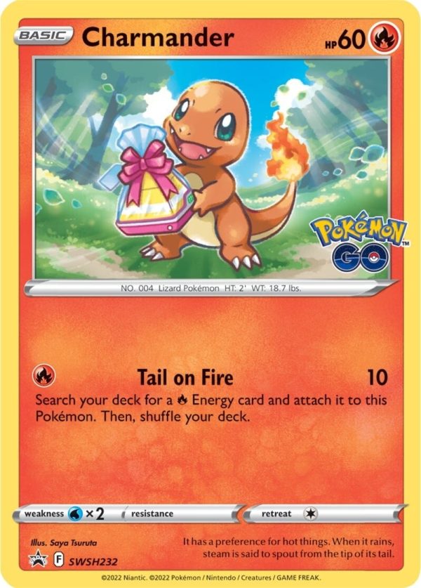 Charmander (SWSH232) [Sword & Shield: Black Star Promos] Hot on Sale