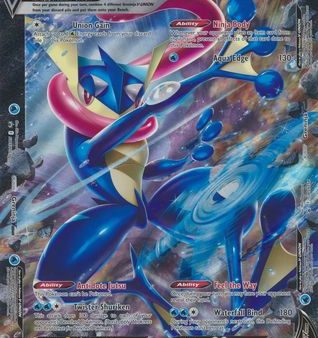 Greninja V-Union (Jumbo Card) [Sword & Shield: Black Star Promos] For Cheap